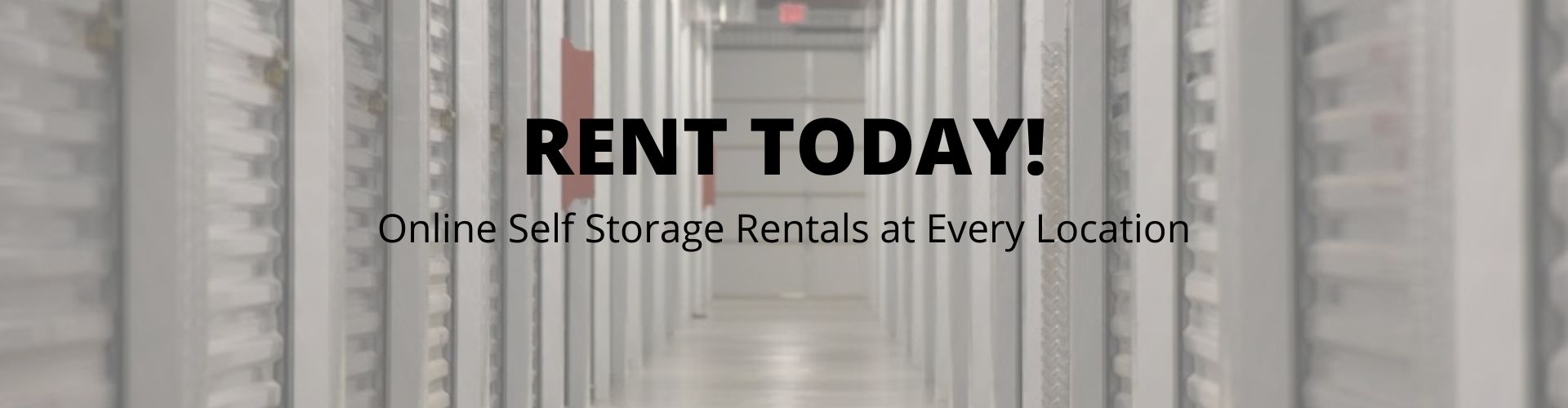 online storage rentals at Stirling Storage